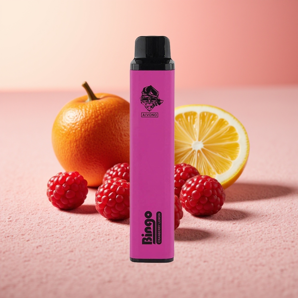 Aivono Aim Bingo 4000 Puffs 10mL 1000mAh פטל לימון