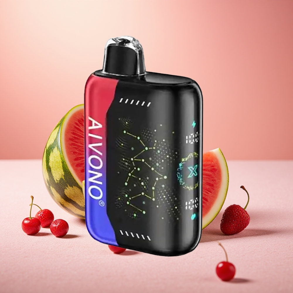 Aivono Aim Boom 25000 Puffs 28ml אבטיח דובדבן קפוא 0%-5%