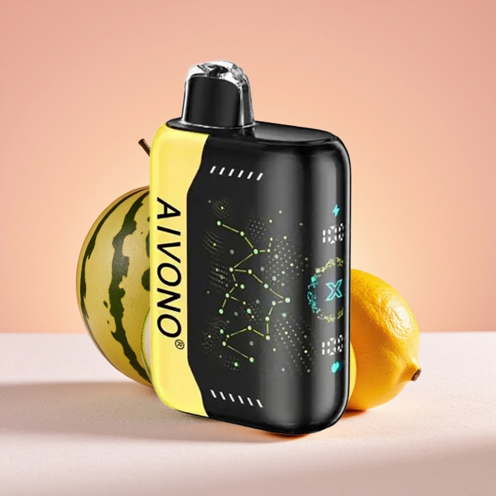 Aivono Aim Boom 25000 Puffs 28ml 650mAh מלון לימון