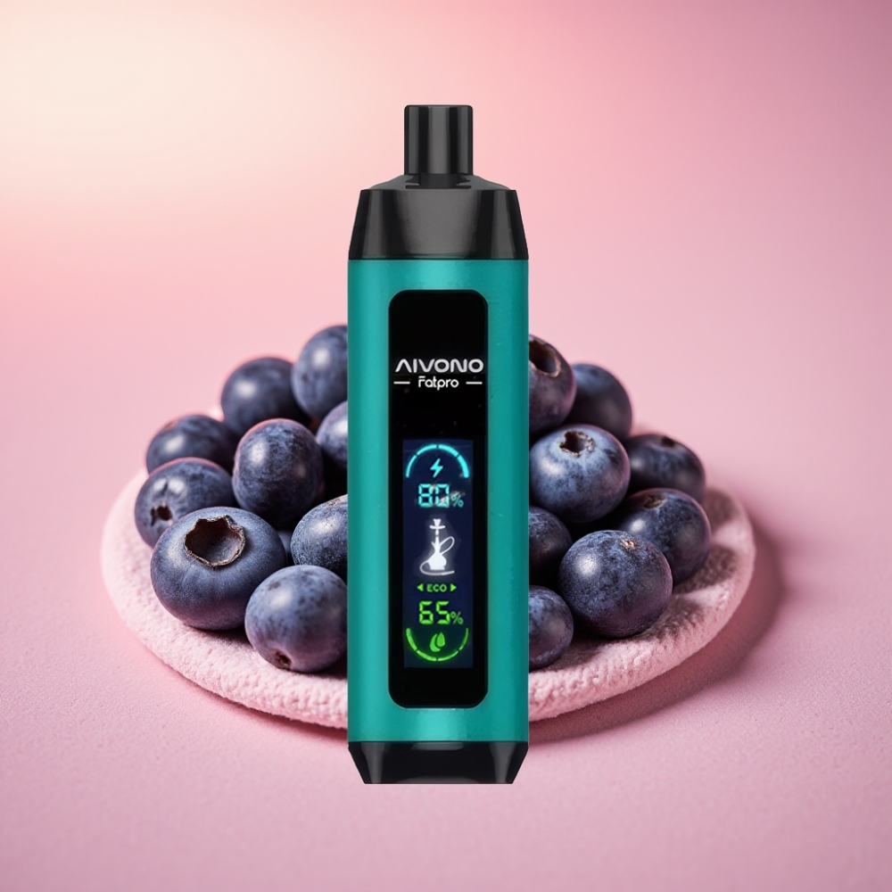 Aivono Aim Fatpro 22000 Puffs 28ml Blueberry Gun 2-5% Nic 600mah