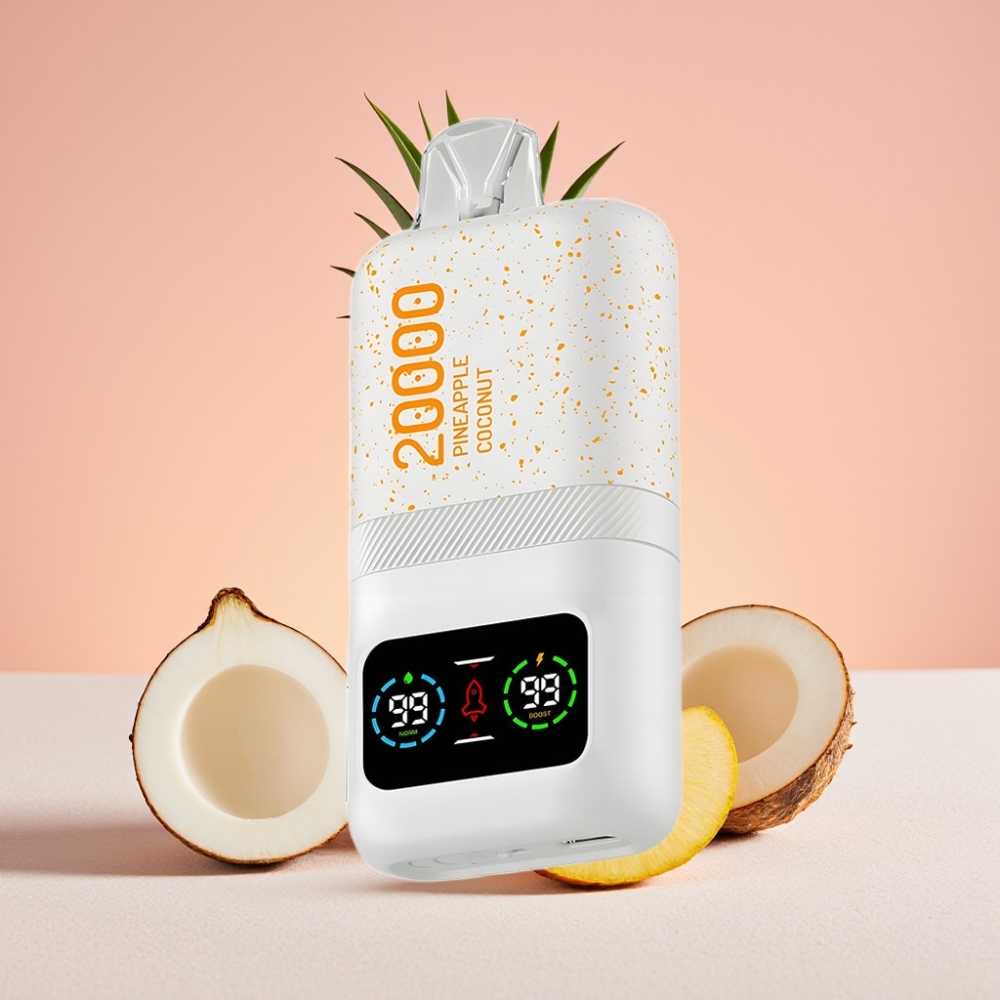 Aivono AIM MAGIC 20000 פאפים אננס קוקוס סוללה 600mAh סליל דואל