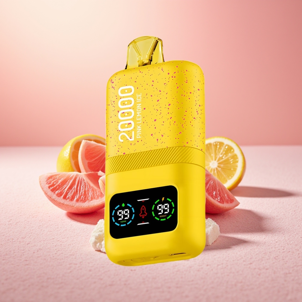 Aivono AIM MAGIC 20000 מקטרות לימון ורוד סוללה 600mAh