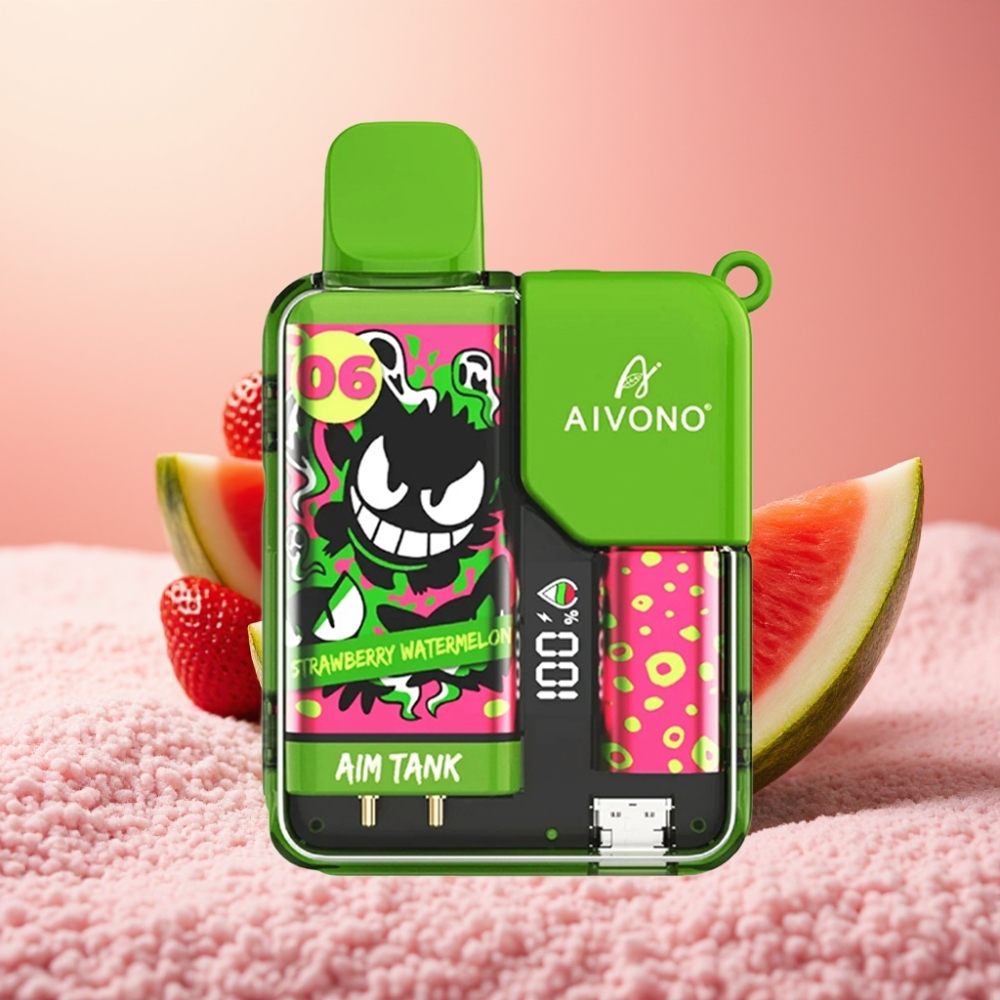 Aivono AIM-TANK 9500 18ml תות אבטיח 650mAh