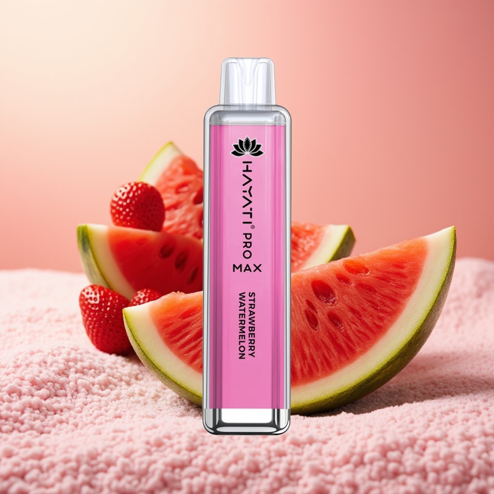 Hayati Pro Max 4000 פופס מכשיר אידוי חד פעמי תות אבטיח סוללה נטענת 1400mAh