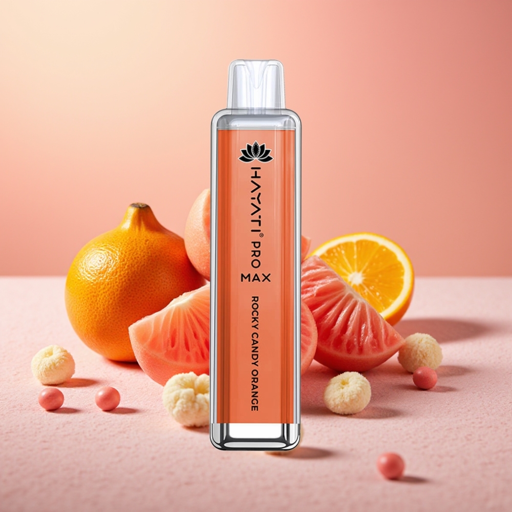 Hayati Pro Max 4000 משיכות תפוז סוכריות סלע