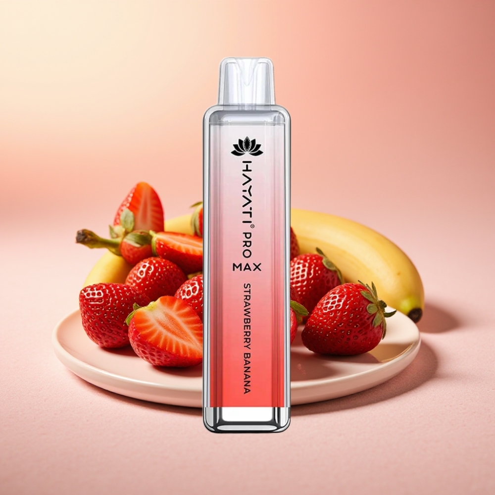 Hayati Pro Max 4000 מקטרות תות בננה