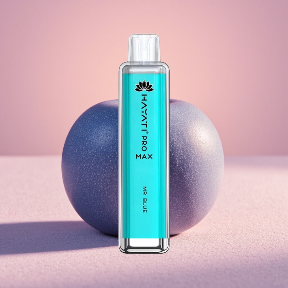 Hayati Pro Max 4000 נשיפות מאי Mr Blue סוללה 1400mAh