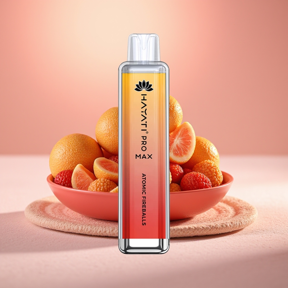 Hayati Pro Max 4000 Puffs Atomic Fireballs מפציץ