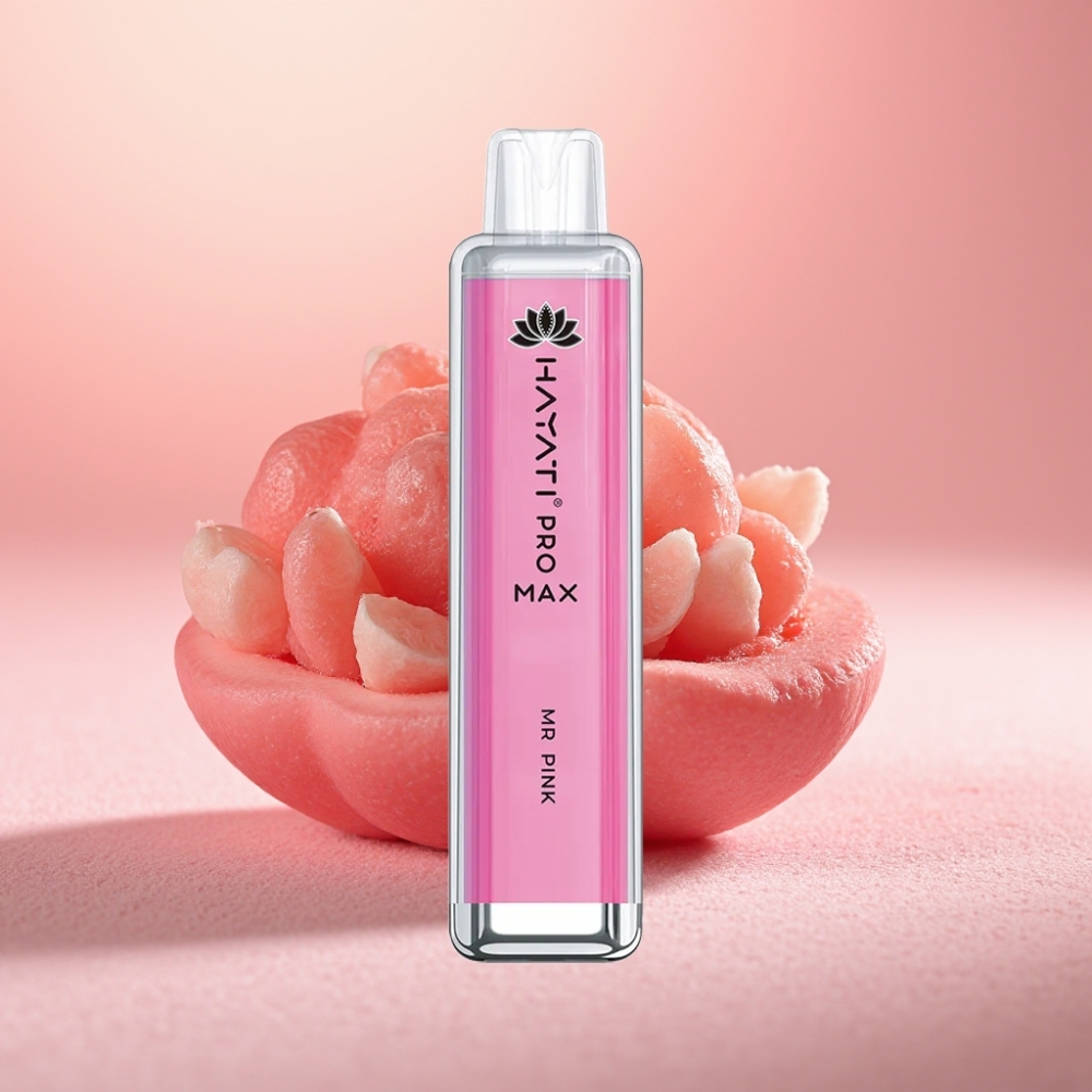 Hayati Pro Max 4000 Puffs Mr Pink דיספוזבלי