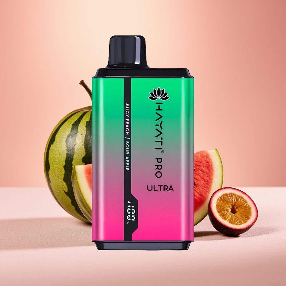 Hayati Pro Ultra 15000 מקטרות אבטיח קיווי פסיפלורה 2×12ml 2%