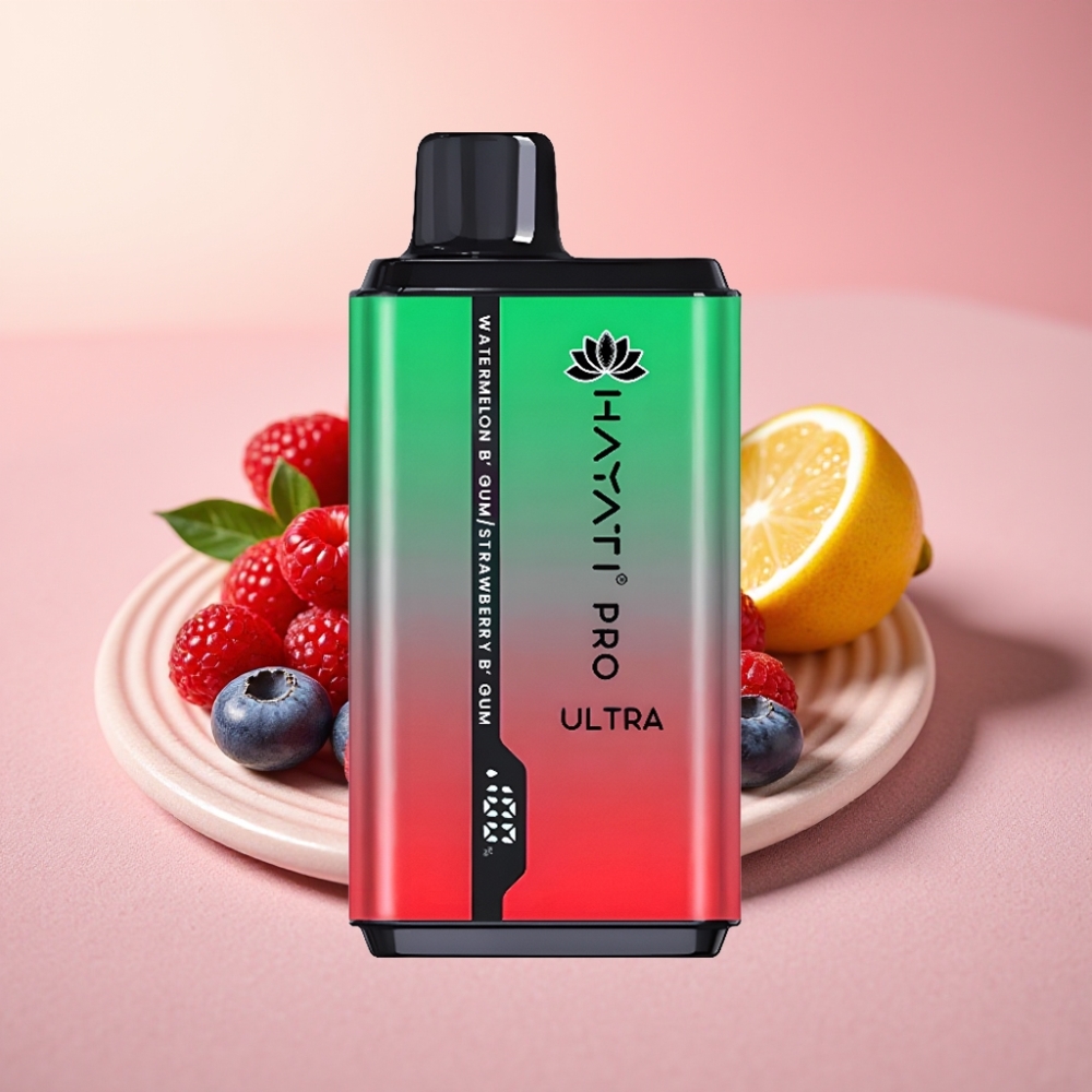 Hayati Pro Ultra 15000 פफים אוכמניות פטל דובדבן לימון