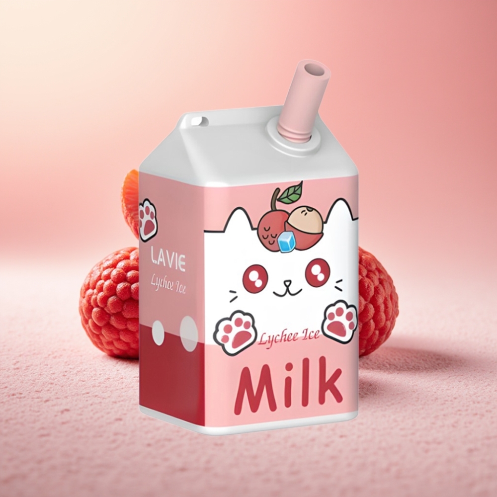 Lavie Milk 7000 Puffs ליצ'י קרח 16ML 5%