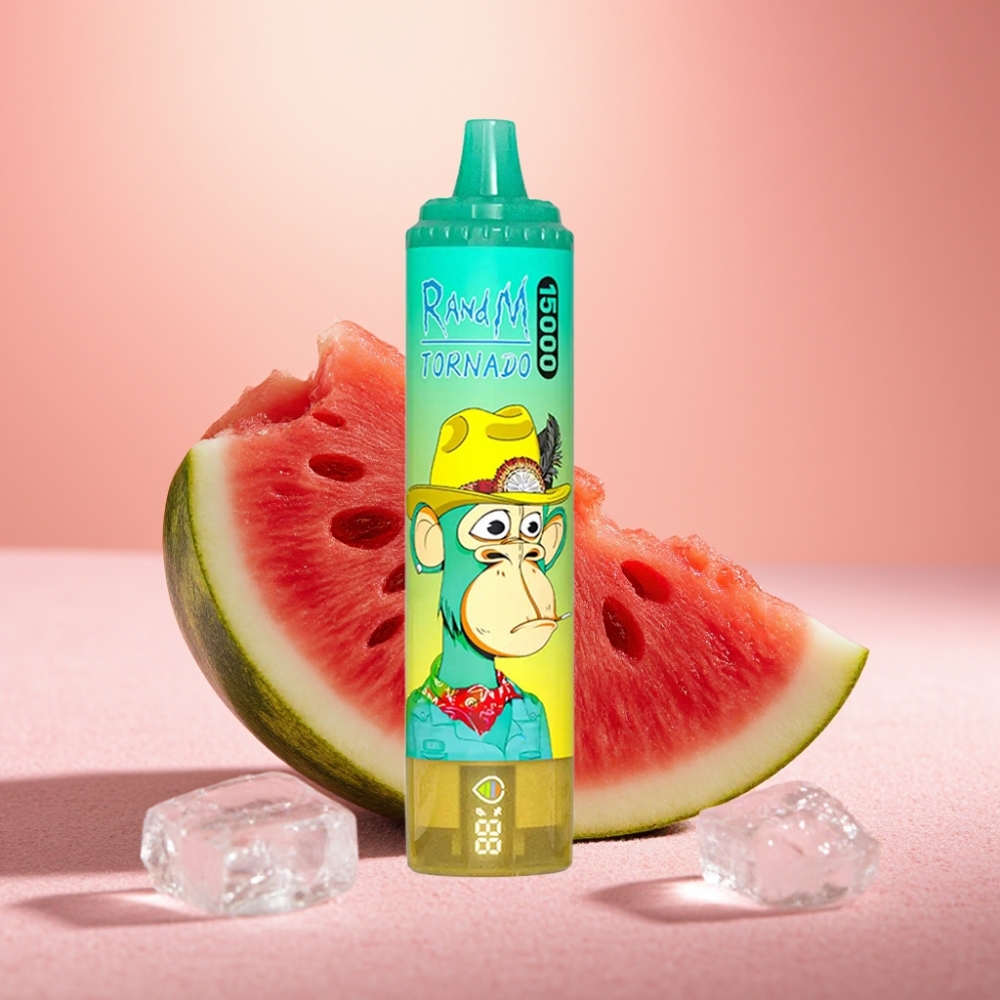 Fumot RandM Tornado 15000 Puffs 25ml 850mAh אבטיח קר