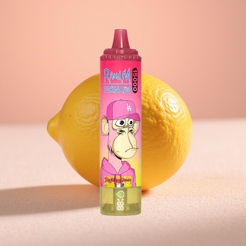 Fumot RandM Tornado 15000 Puffs 25ml 850mAh לימון