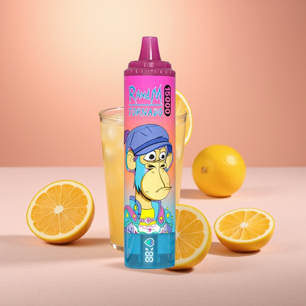 Fumot RandM Tornado 15000 Puffs 25ml 850mAh לימונדה