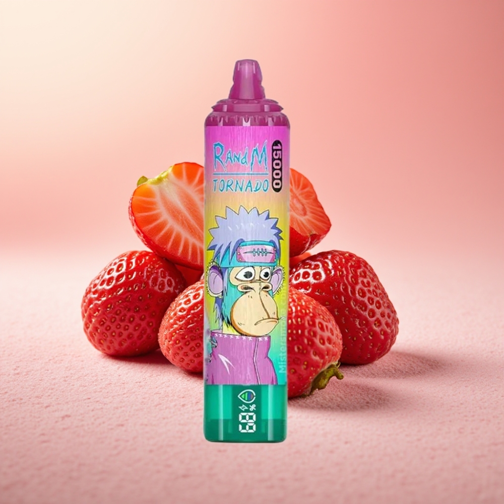 Fumot RandM Tornado 15000 Puffs 25ml 850mAh תות קפוא