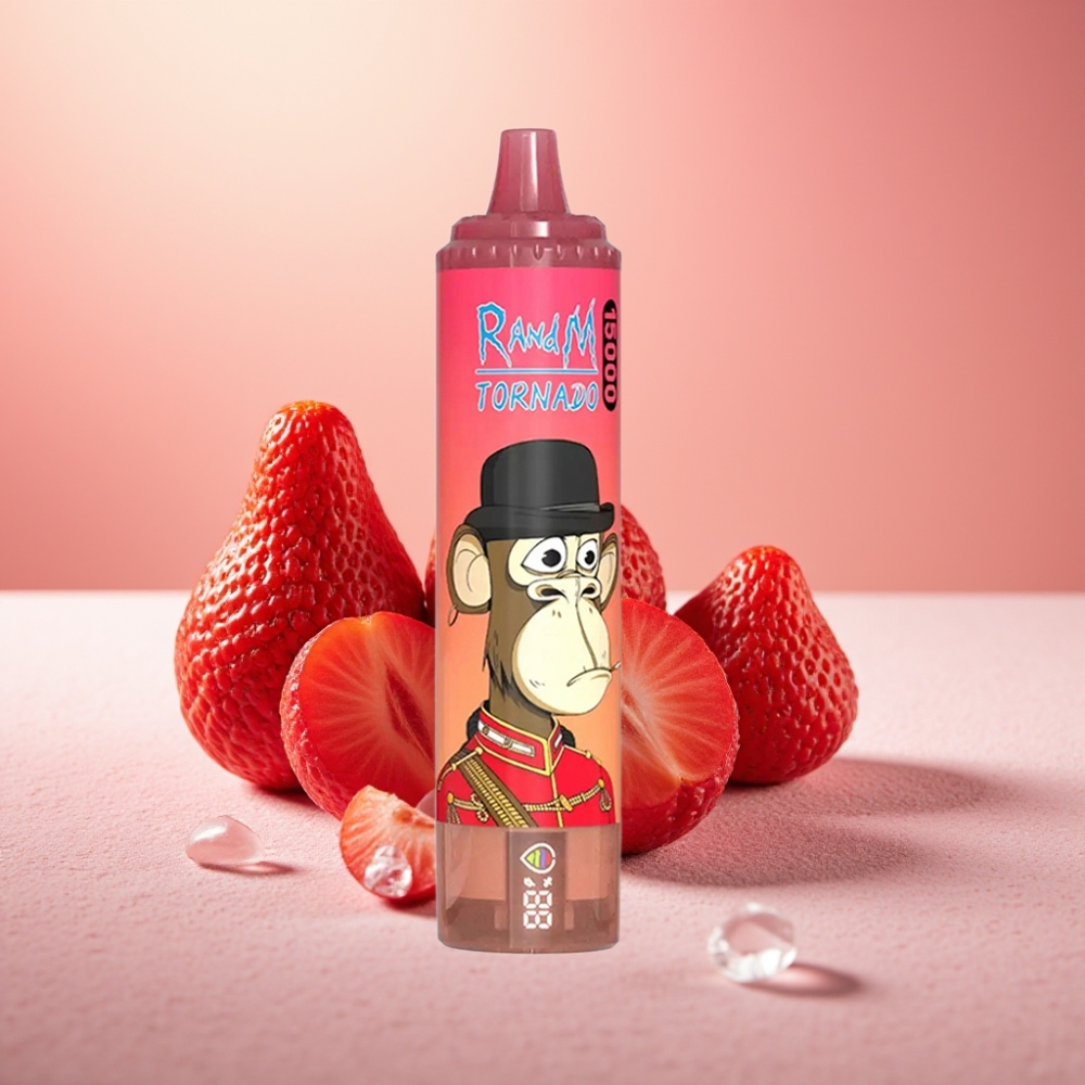 Fumot RandM Tornado 15000 Puffs 25ml אנרגיה אדומה קרח