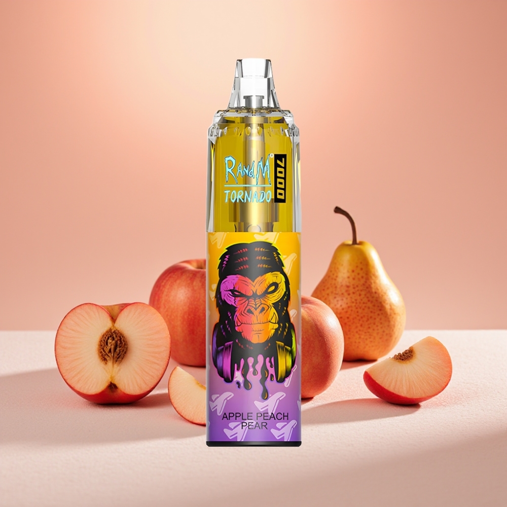 Fumot Tornado 7000 14ML תפוח אגס אפרסק סוללה 850MAH