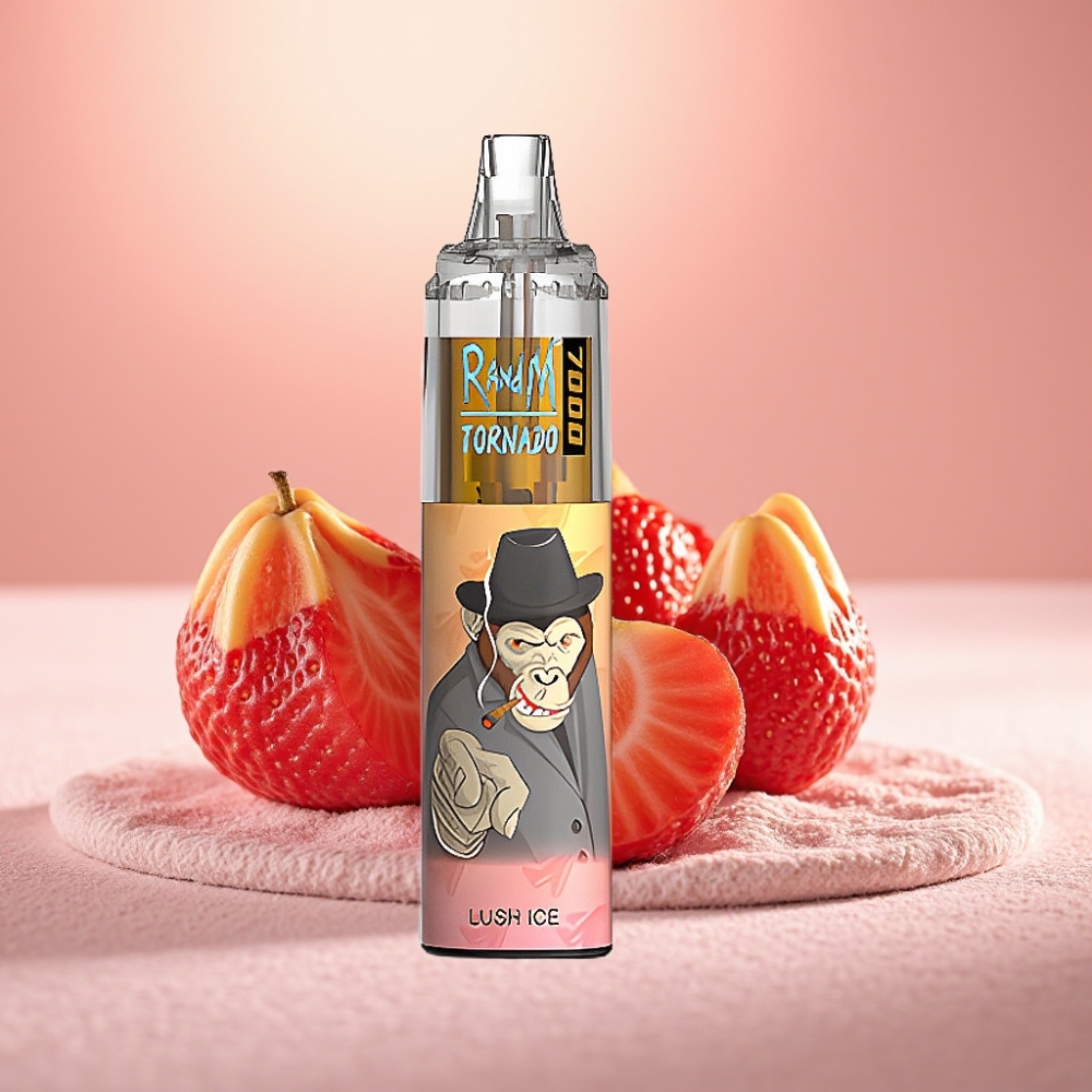 Fumot Tornado 7000 14ML קרח לימוני רשת סליל