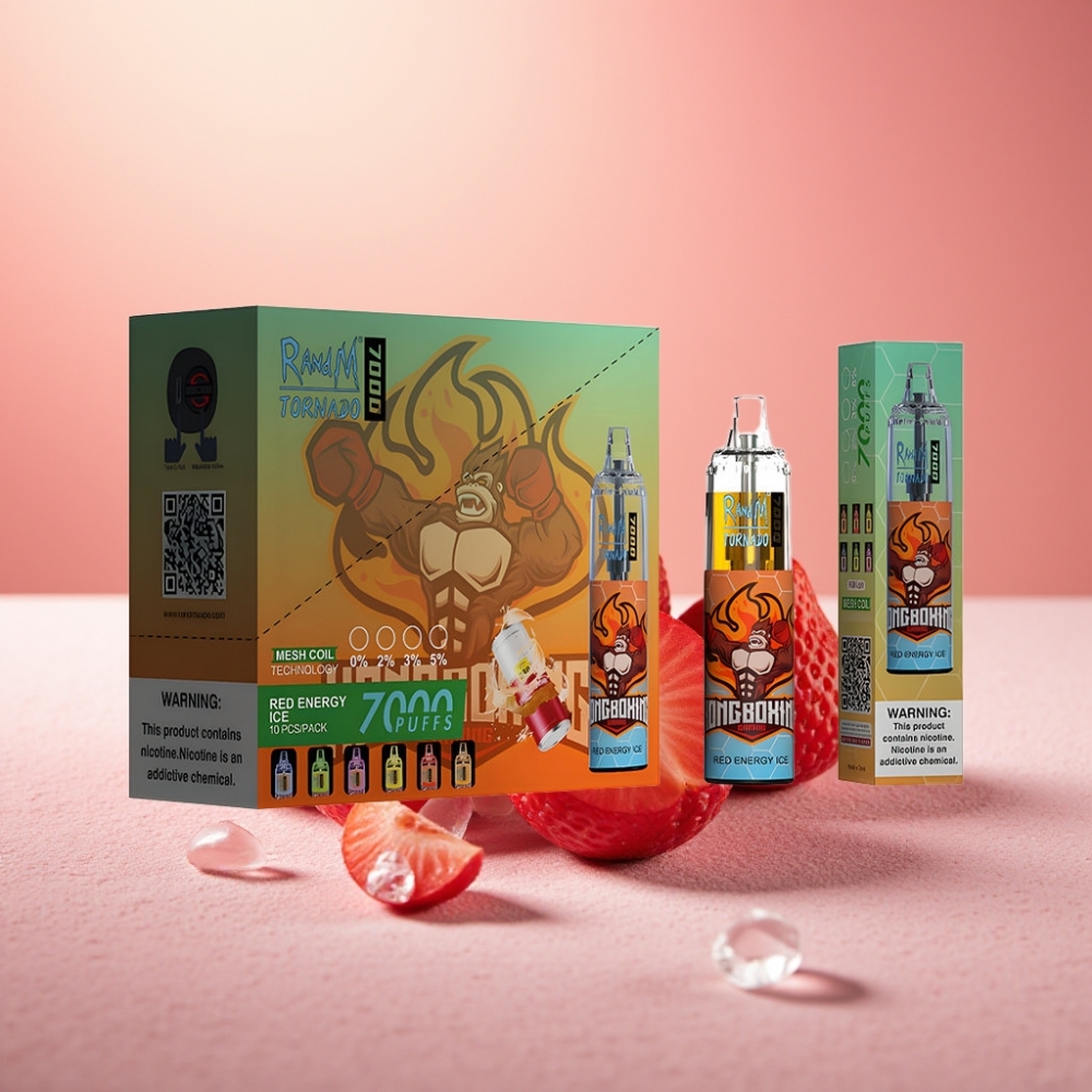 Fumot Tornado 7000 14ML Red Energy Ice