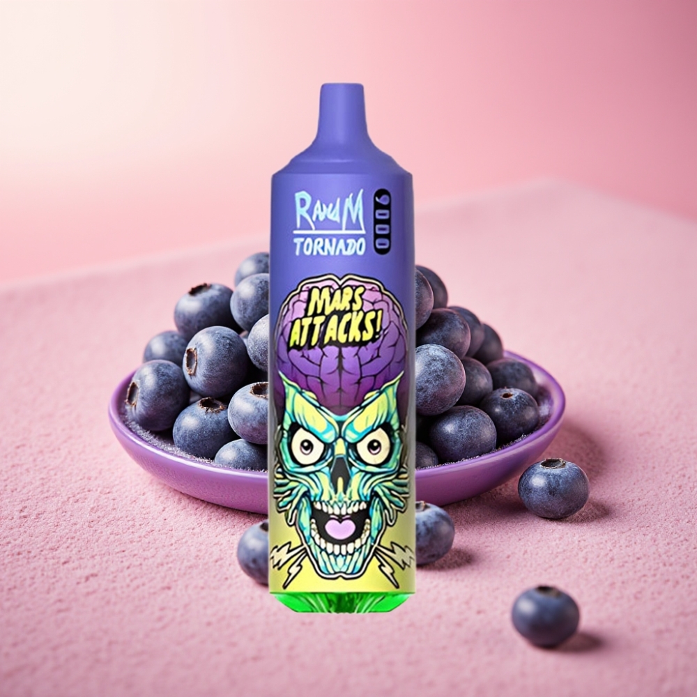 RandM Fumot Tornado 9000 Puffs 18mL Blueberry Ice