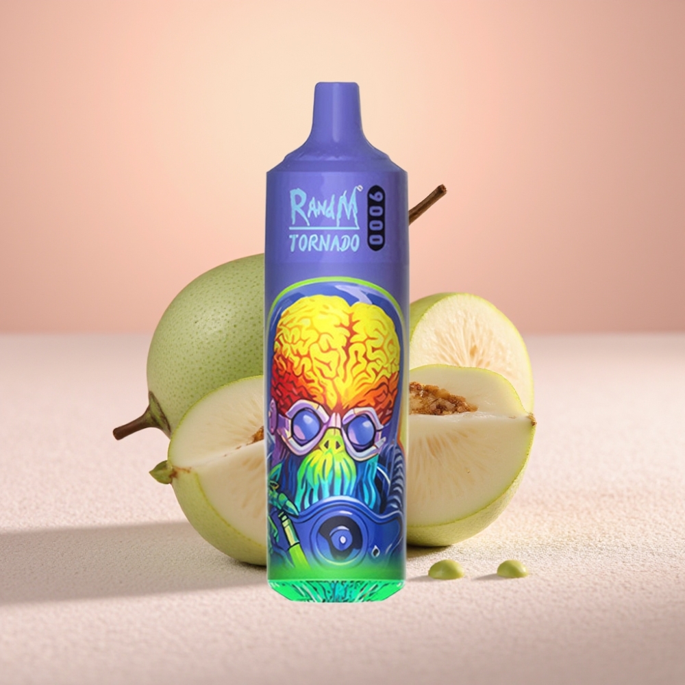 RandM Fumot Tornado 9000 Puffs 18mL Cool Mint (מנטה קריר)