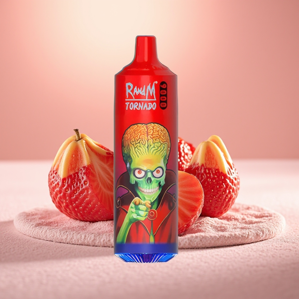 RandM Fumot Tornado 9000 Puffs 18mL Mesh Lush Ice