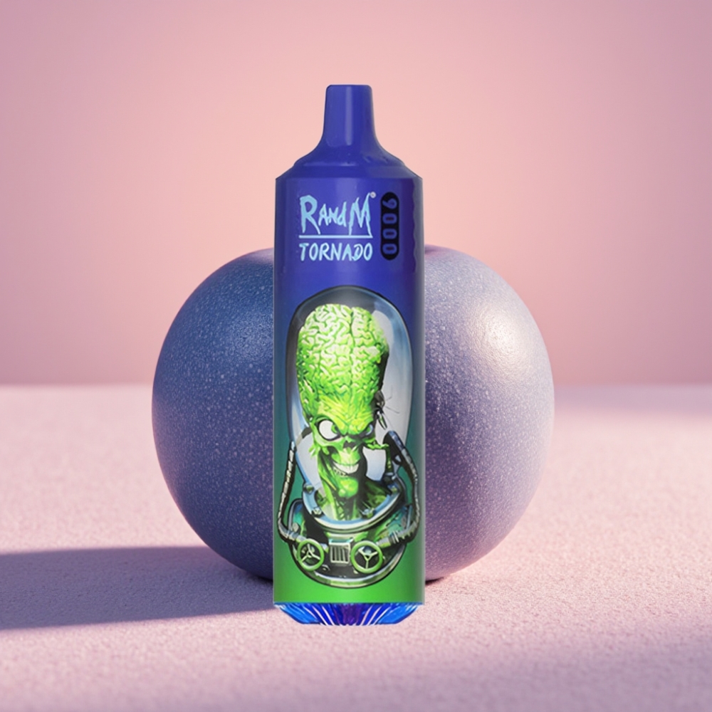 RandM Fumot Tornado 9000 Puffs 18mL Mesh Mr Blue