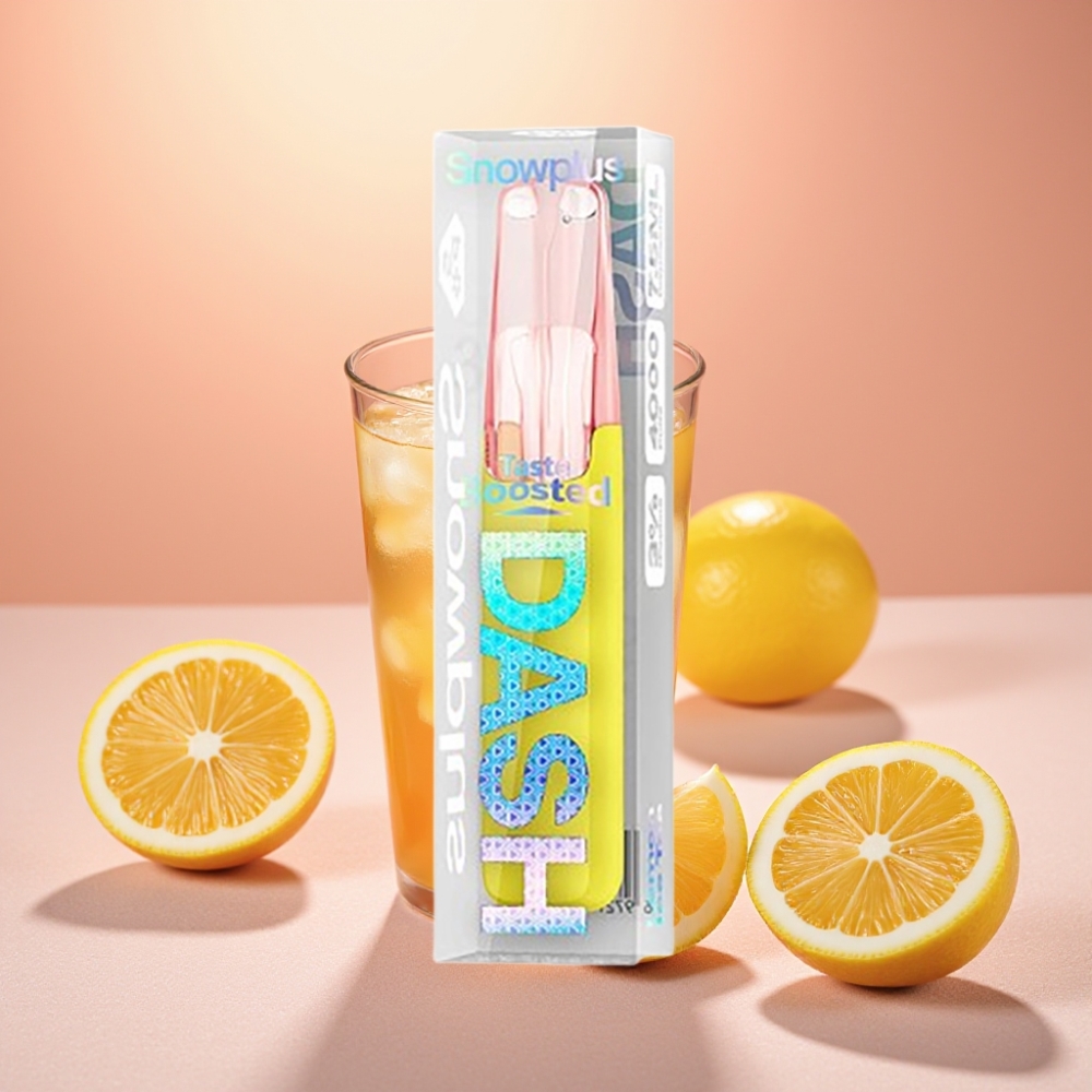 Snowplus Dash 4000 Puffs Disposable לימון תה קר Ceramic 7.5ml