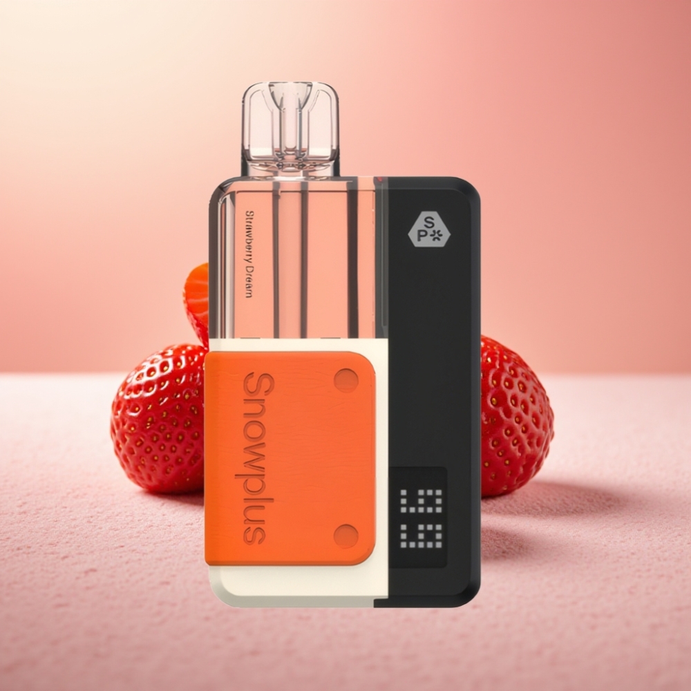 Snowplus Swift 15000 פופס תות חלומי: 1000mAh, 2+10ml