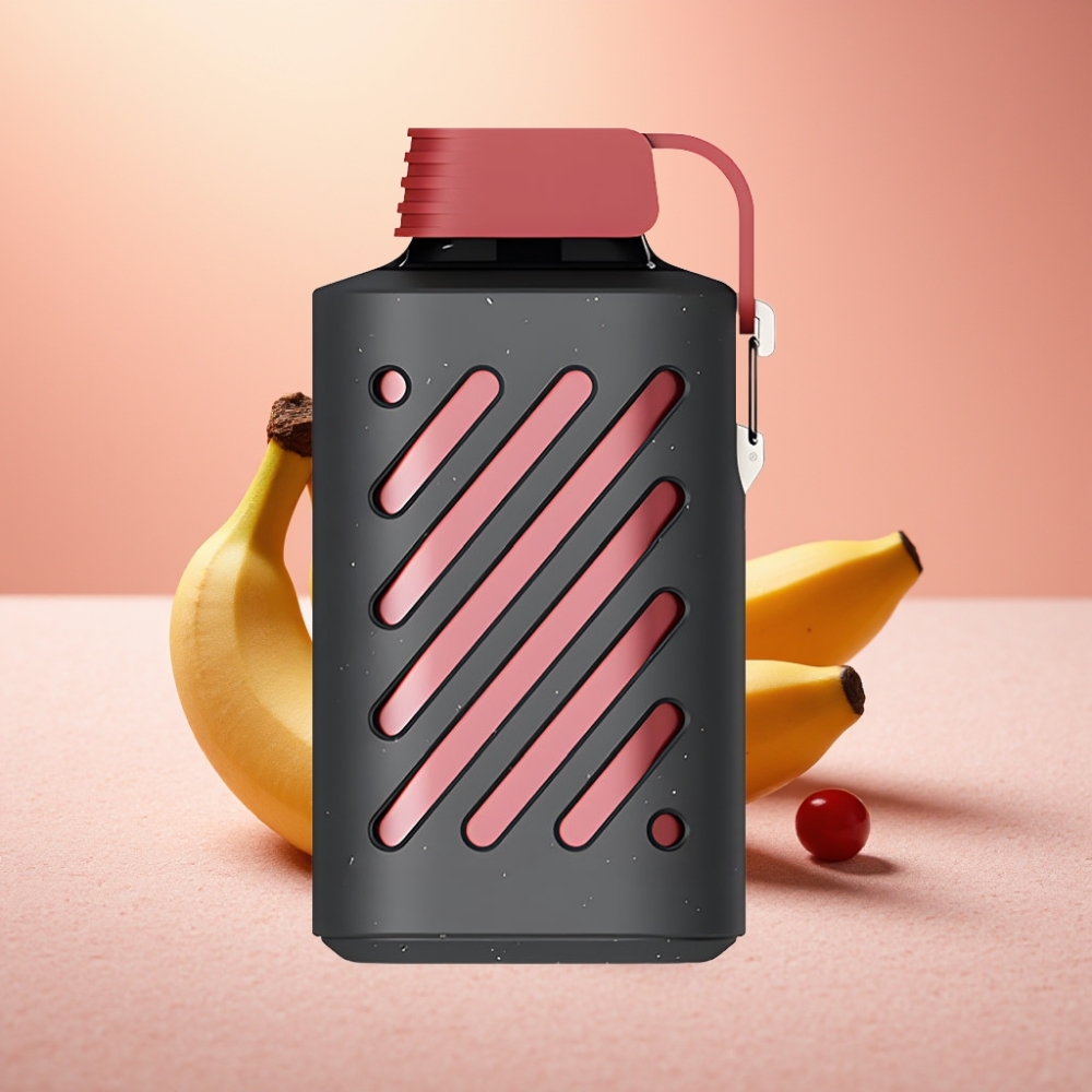 VOZOL GEAR 10000 מעטפת נשיאה רב-תכליתית, 20 מ"ל נוזל, פרי דרקון בננה דובדבן