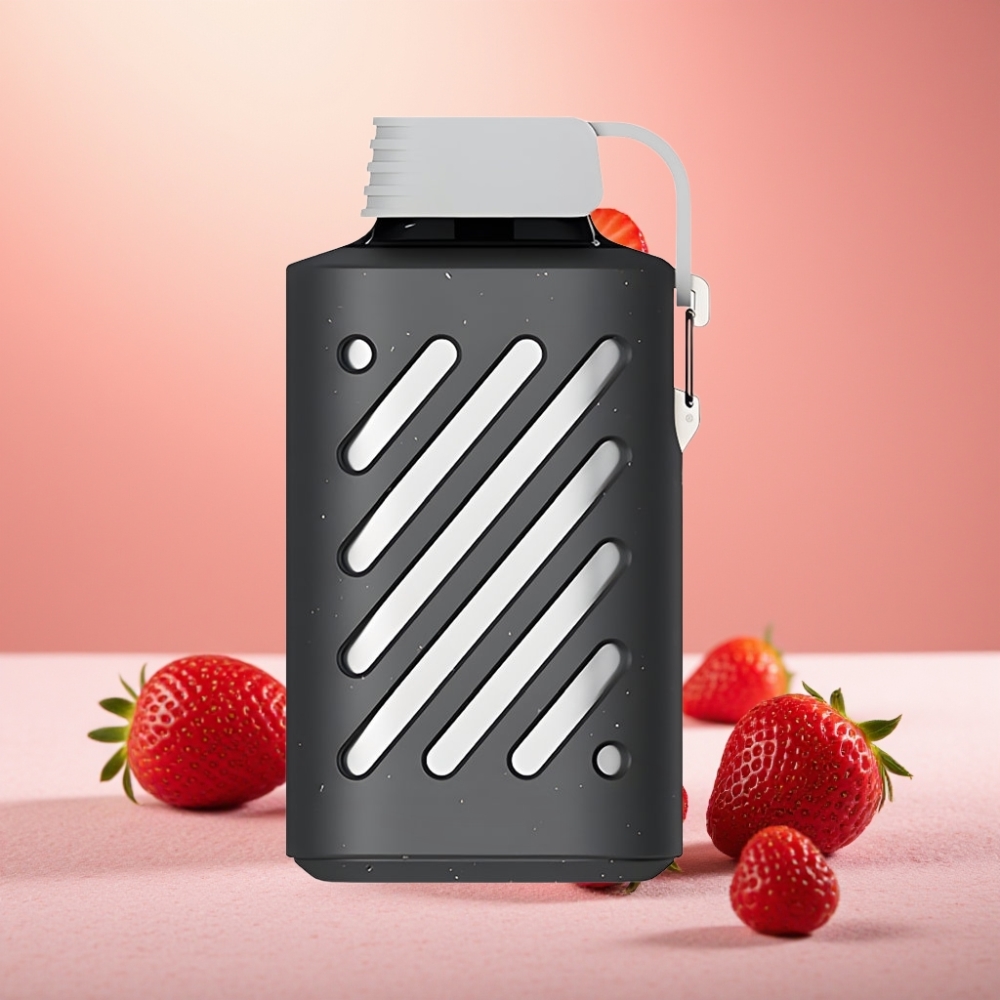 VOZOL GEAR 10000 מתכלה 30 טעמים תות סמודי סוללה 500mAh