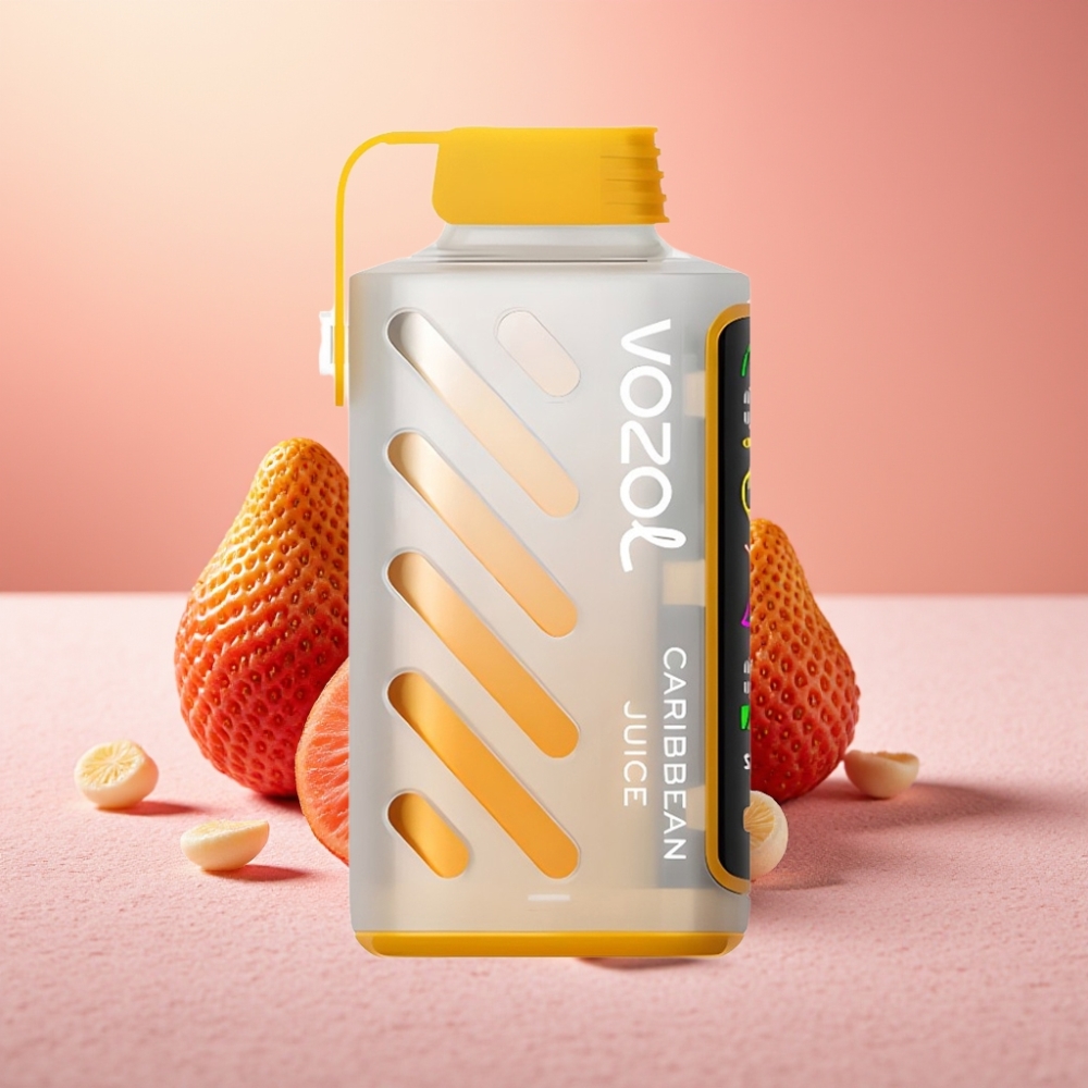 VOZOL Gear Power 20000 Puffs טכנולוגיית S.i.L.C. 20mL מיץ קריבי 5%