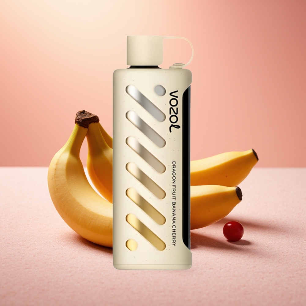 VOZOL Gear Shisha 25000 Puffs 5mg דרגון פרוט בננה דובדבן