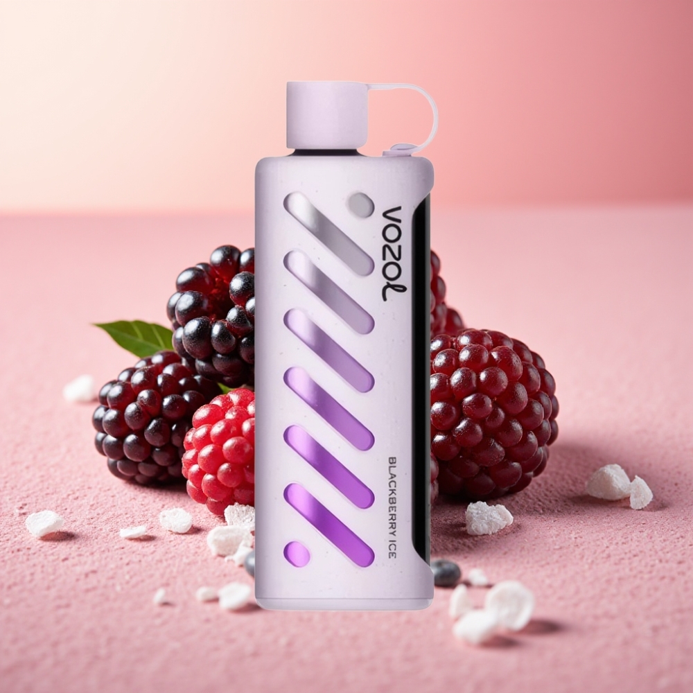 VOZOL Gear Shisha 25000 Puffs 5mg/ml Blackberry Ice Dual Mesh