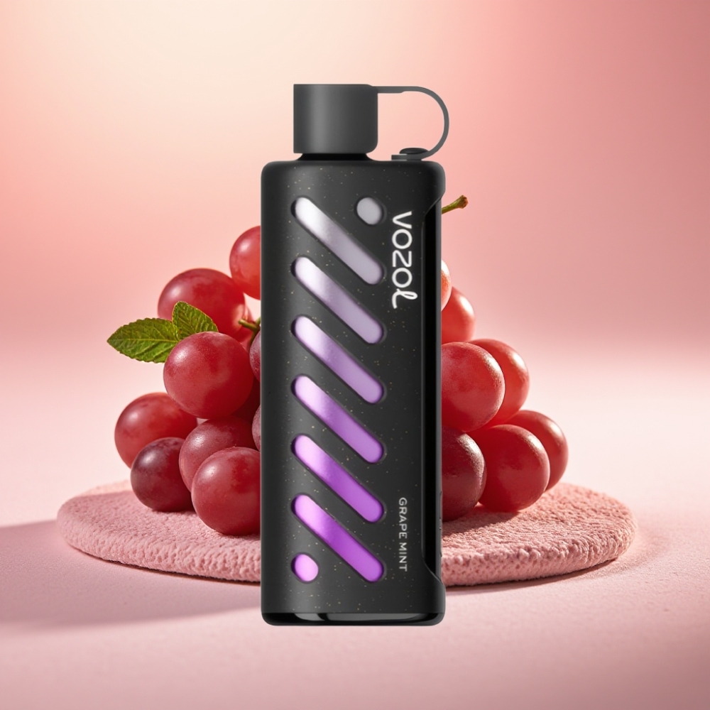 VOZOL Gear Shisha 25000 Puffs ענב נענע S.i.L.C Tech 1000mAh