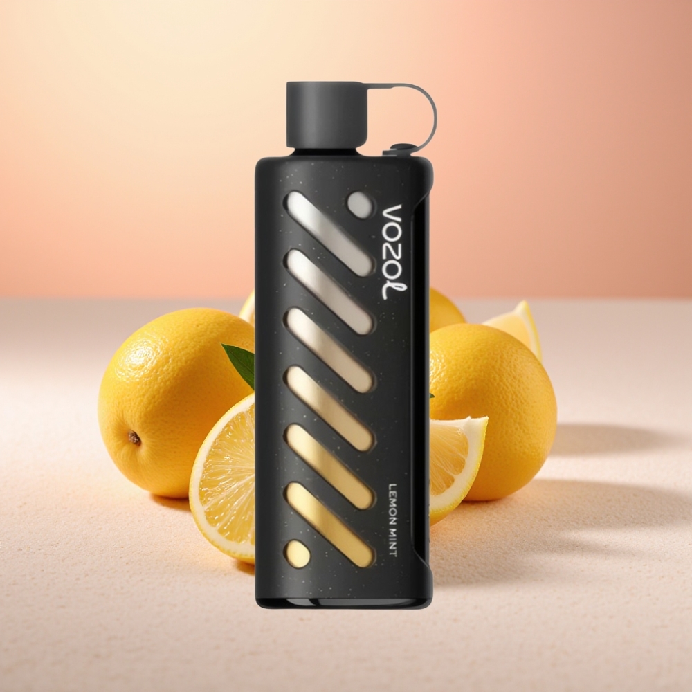 VOZOL Gear Shisha 25000 Puffs לימון נענע S.i.L.C Tech 1000mAh