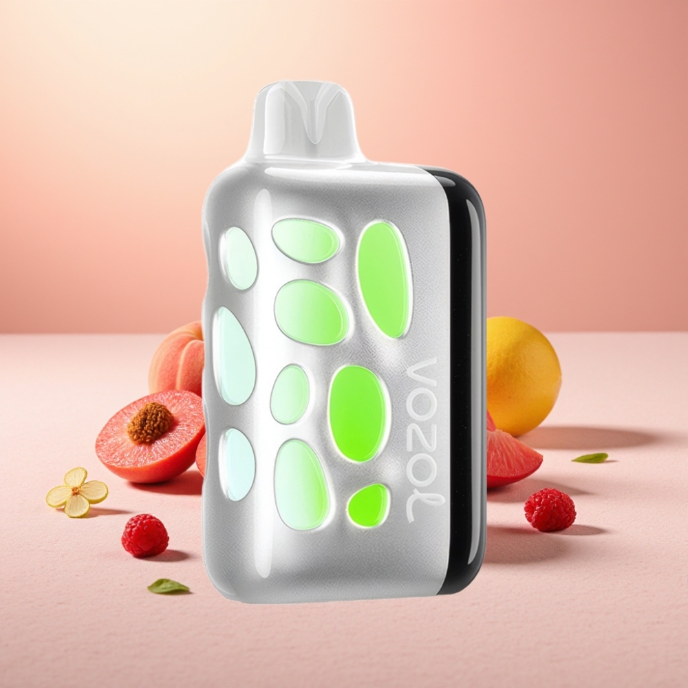 VOZOL RAVE 40000 אפרסק פטל לימונדה 270° נצנוץ טעינה-מהירה 80% 20 דקות