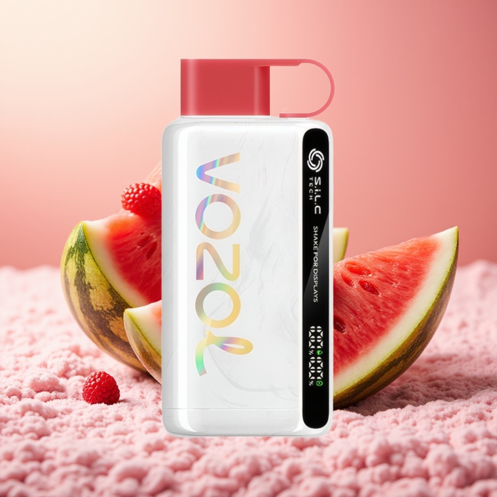 VOZOL STAR 9000/12000 מכשיר אידוי חד-פעמי פטל אבטיח עם טעינה מהירה 30% ו-S.i.L.C TECH