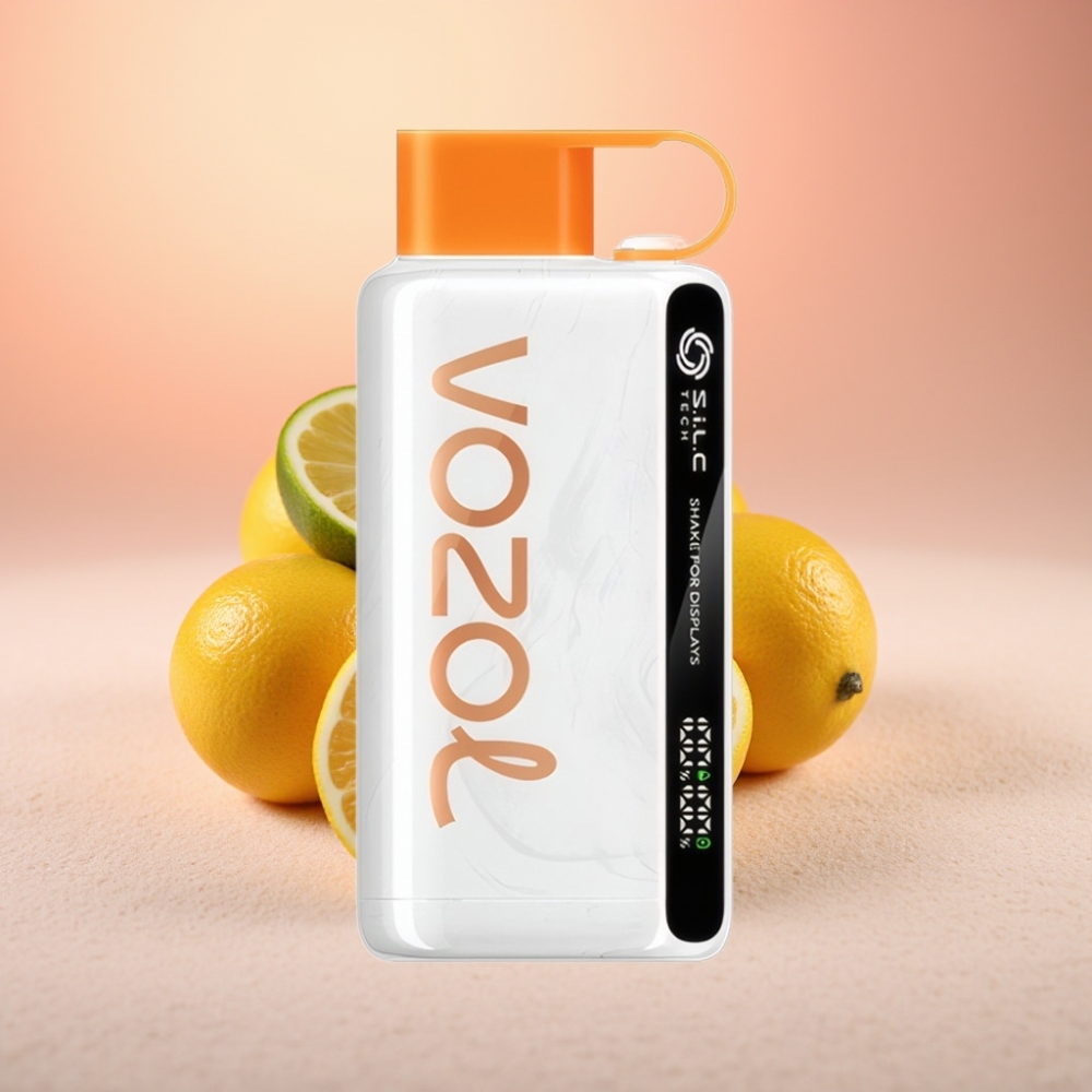 VOZOL STAR 9000/12000 מכשיר אידוי חד-פעמי לימון ליים טכנולוגיית S.i.L.C טעינה מהירה 30% סוללה 650mAh