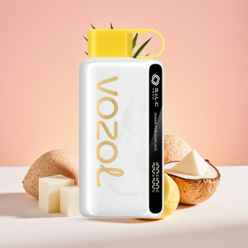 VOZOL STAR 9000/12000 מכשיר אידוי חד-פעמי אננס קוקוס קרח עם S.i.L.C TECH טעינה מהירה 30%