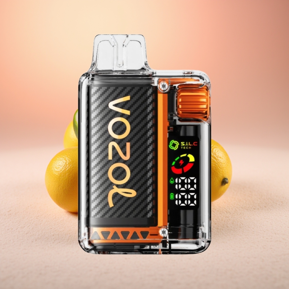 VOZOL Vista 20000 Puffs 650mAh לימון ליים MCU סוללה נטענת