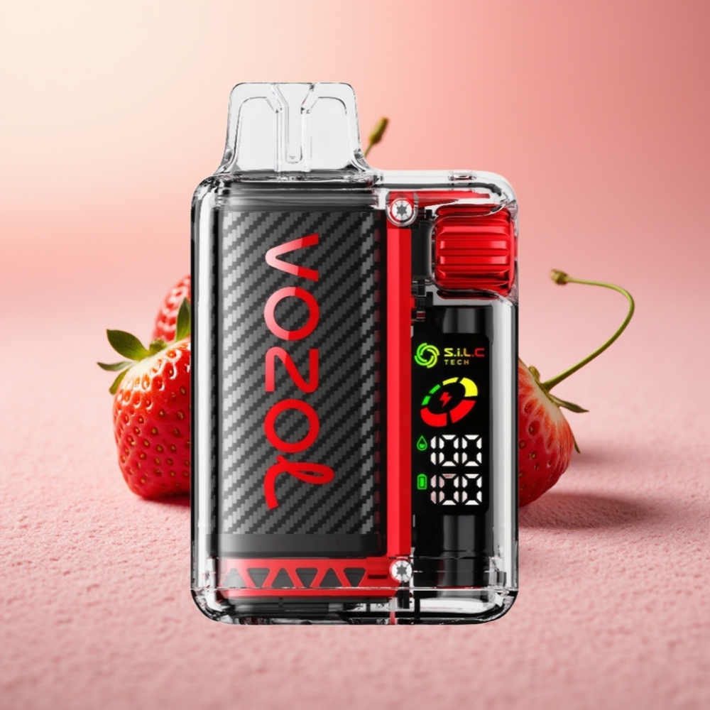 VOZOL Vista 20000 Puffs 650mAh MTL Strawberry Raspberry Cherry ענבים
